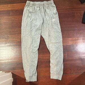 Nike grey sweatpants adult small
